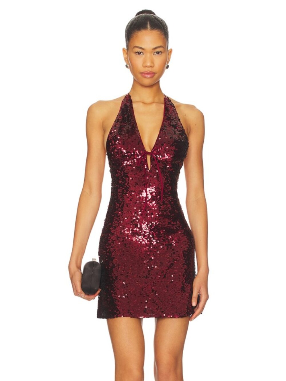 NIA Rodeo Dress in Pinot